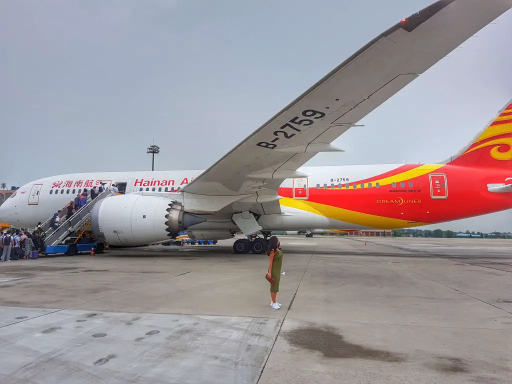 Dreamliner - Hainan Airlines Business Class - Review - Salty toes Reiseblog