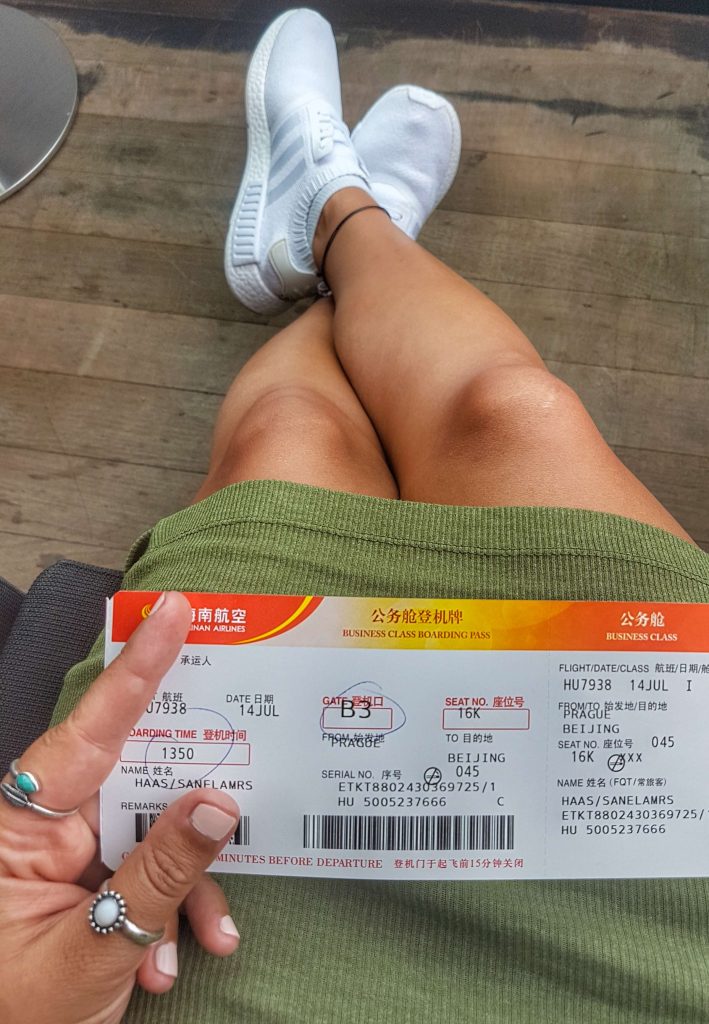 Hainan Airlines Business Class - Rewiev - Salty toes Reiseblog