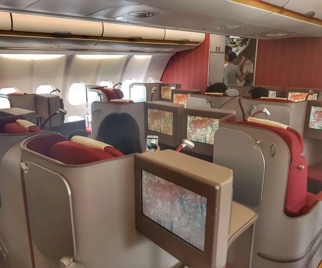 Hainan Airlines Business Class - Review - Salty toes Reiseblog