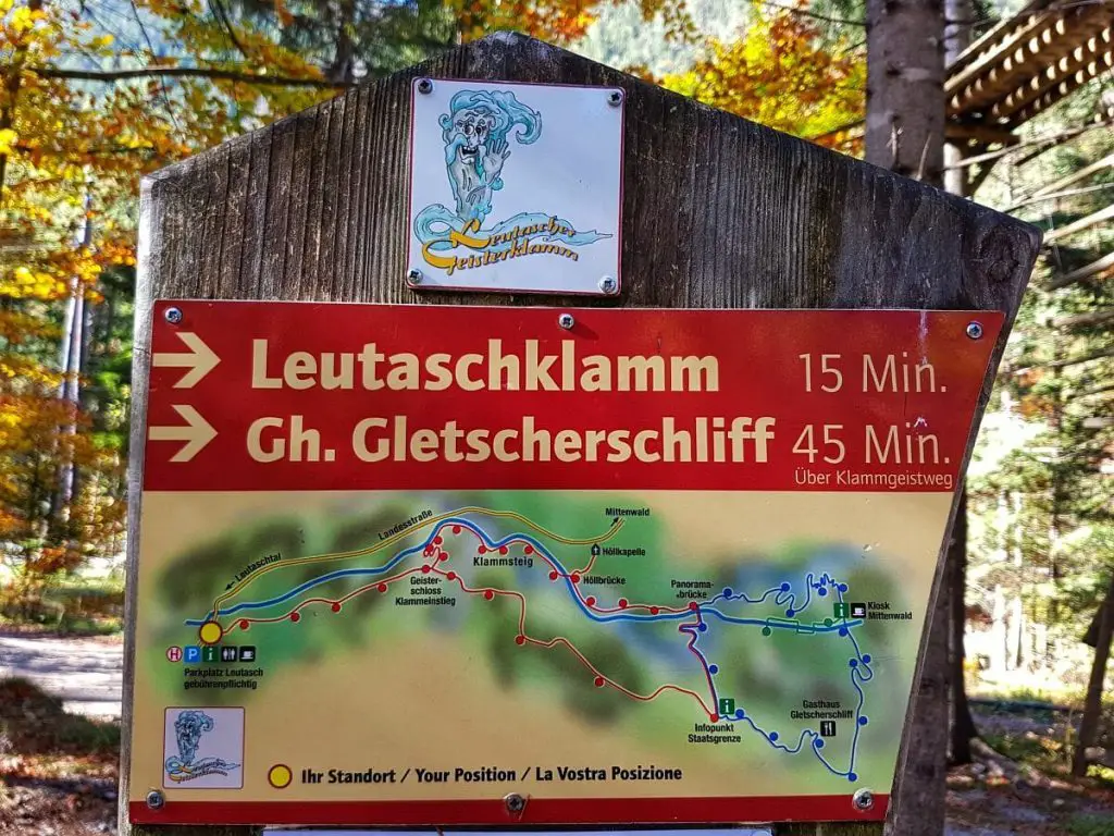 Leutaschklamm in Bayern & Tirol - TOP Ausflugsziel für Deutschland & Österreich